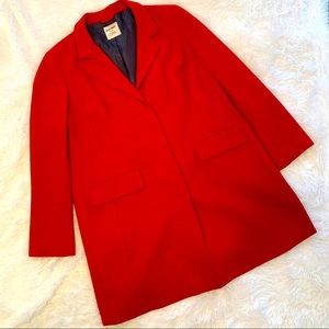Red Peacoat / Overcoat